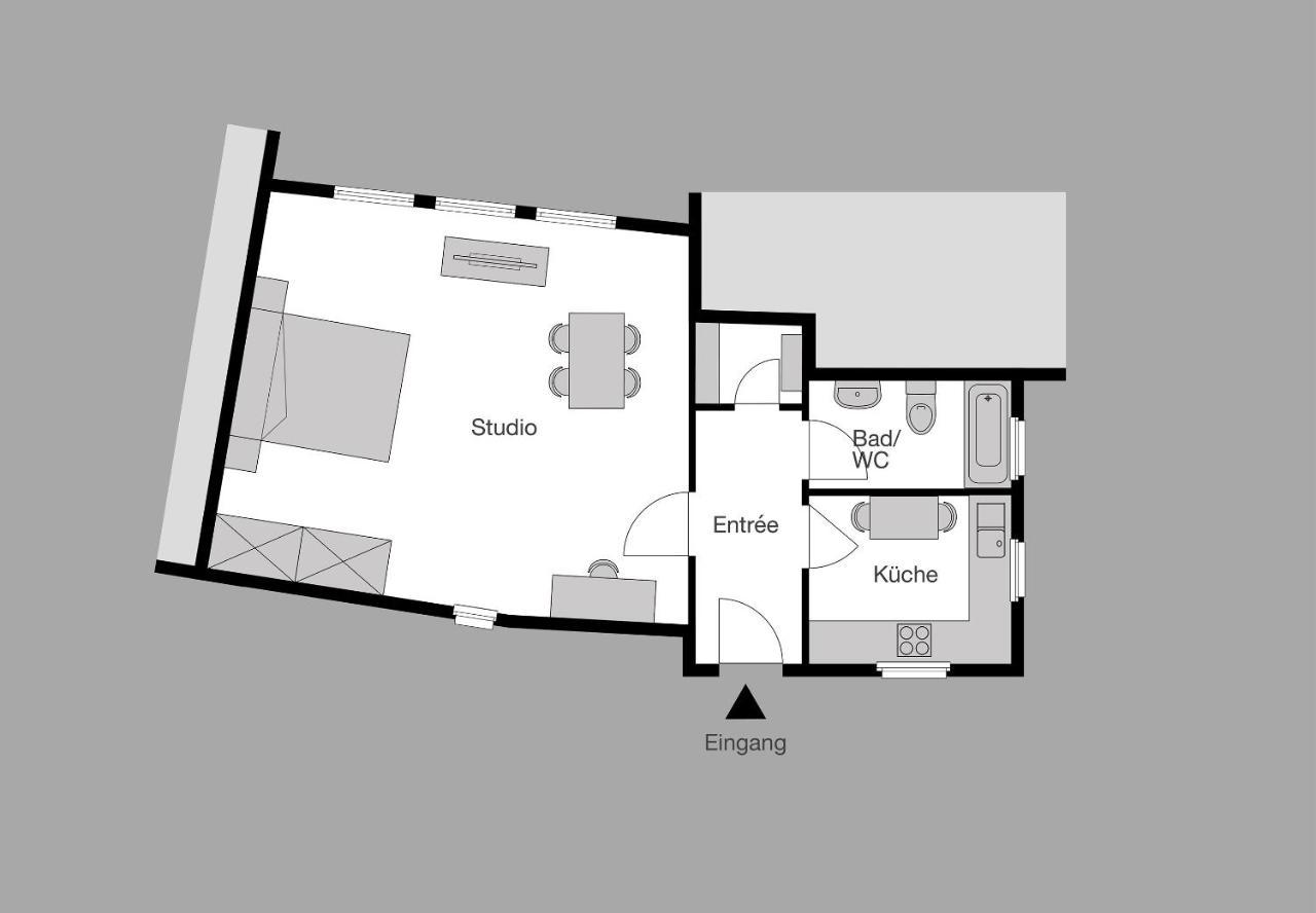 City Stay Furnished Apartments - Fasenstaubstrasse Шафхаузен Экстерьер фото